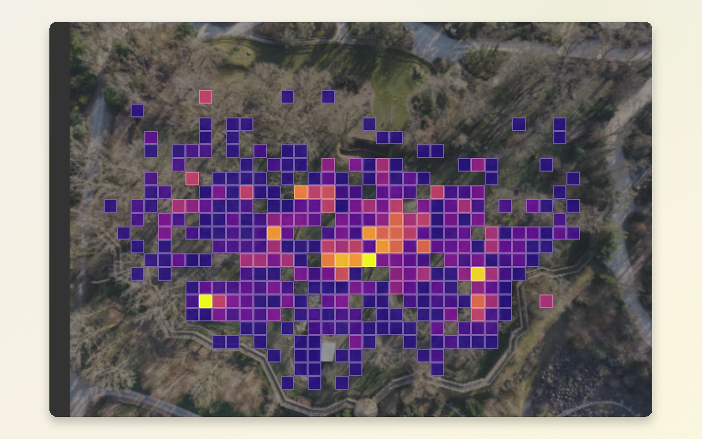 Utilisation de l'espace — Animal Welfare Monitor